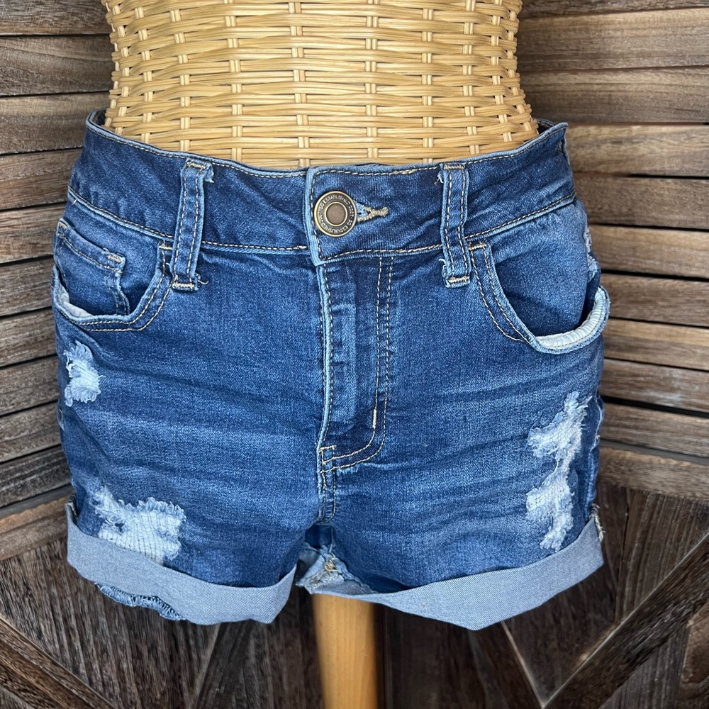 Denim Blue Women's Shorts